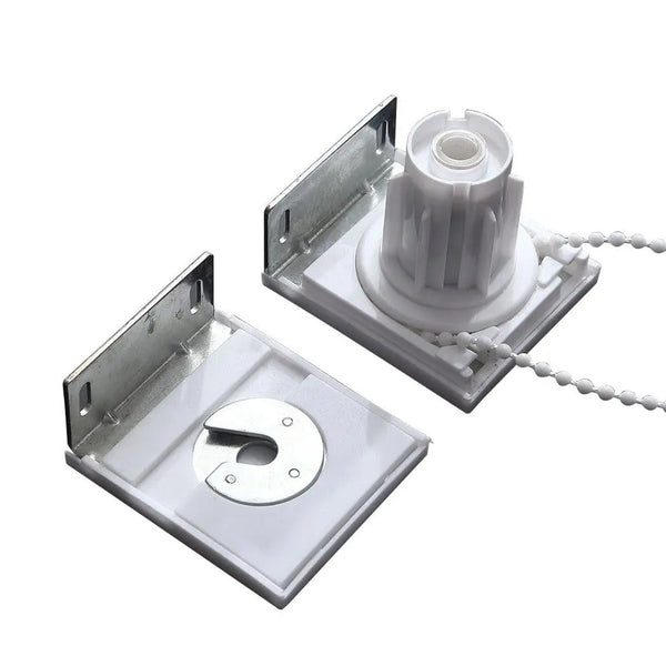 Modern Day/Night Double Roller Blind Commercial Quality 210x210cm Albaster White Deals499