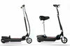 Monvelo Folding Electric Scooter LED Portable Commuter Adults Kids e-Bike Black Deals499