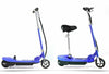 Monvelo Folding Electric Scooter LED Portable Commuter Adults Kids e-Bike Blue Deals499