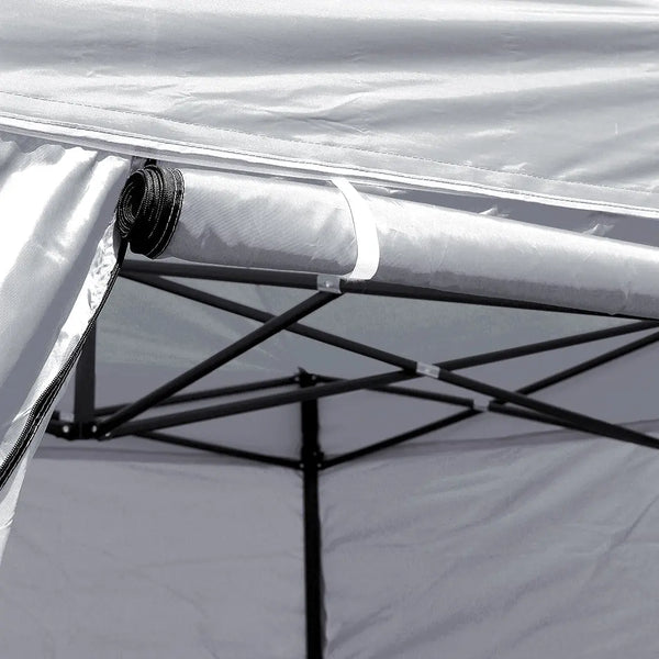 Mountview Gazebo TentOutdoor Marquee Gazebos 3x3 Camping Canopy Mesh Side Wall Deals499