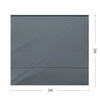 Mountview Gazebo Walls 3x3 Outdoor Side Wall Waterproof Party Wedding Dark Grey Deals499