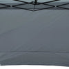 Mountview Gazebo Walls 3x3 Outdoor Side Wall Waterproof Party Wedding Dark Grey Deals499