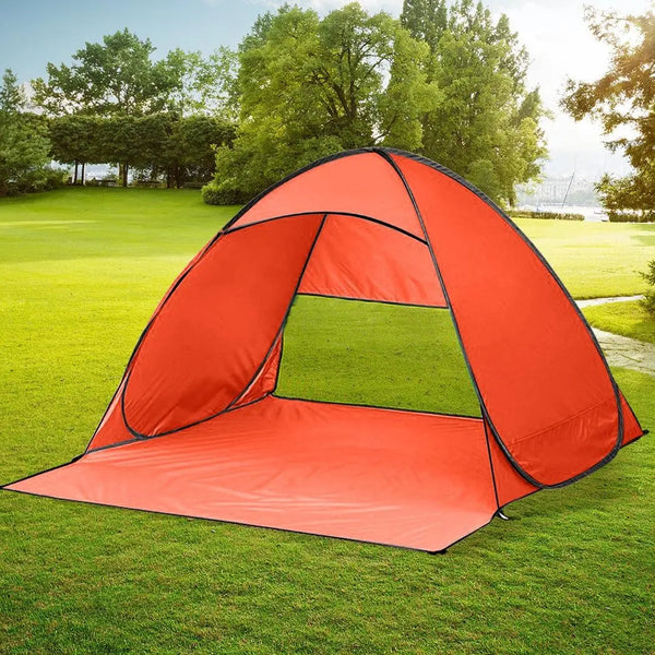 Mountview Pop Up Beach Tent Caming Portable Shelter Shade 4 Person Tents Fish Deals499