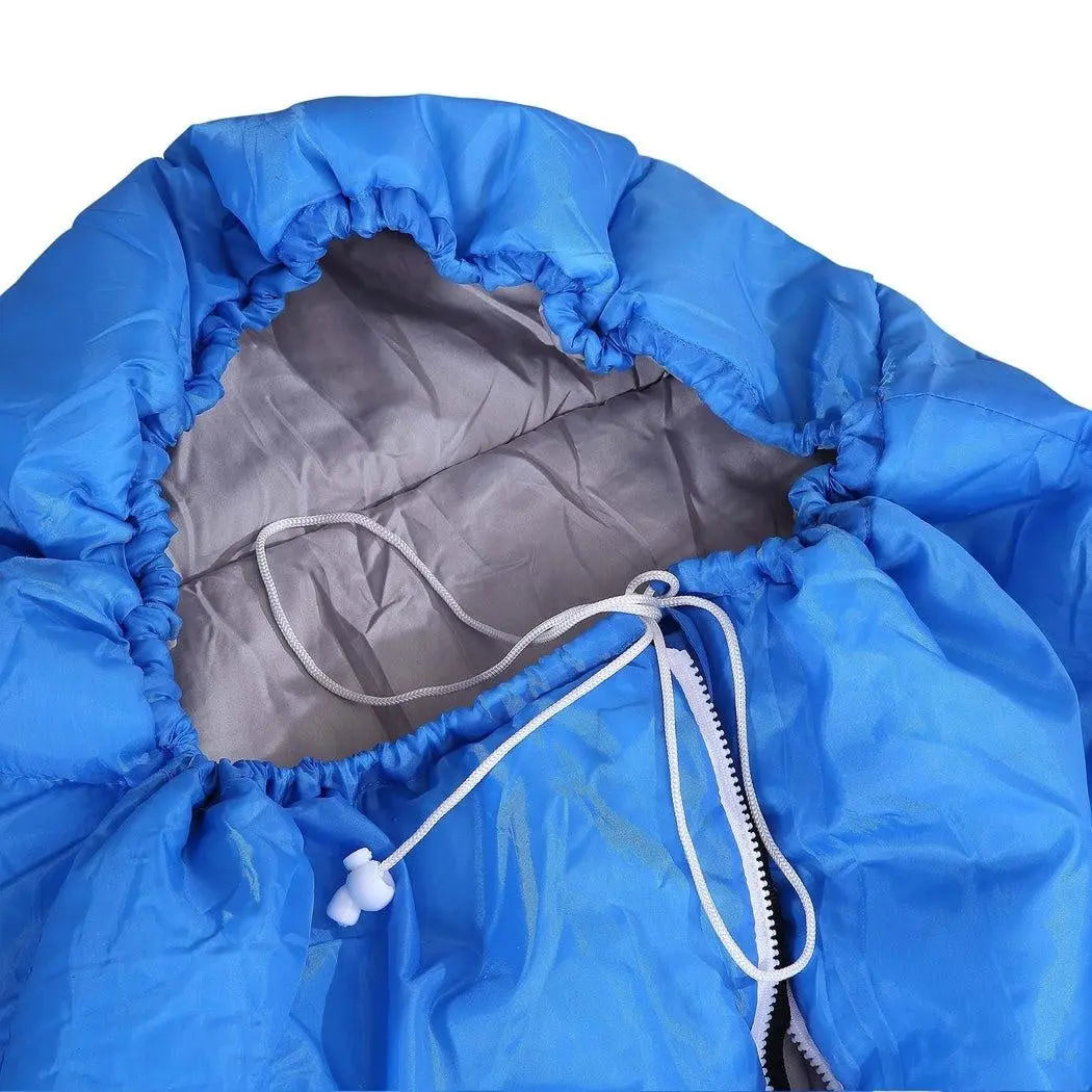 Mountview Sleeping Bag Camping Hiking Compression Sack Single Outdoor Thermal Deals499