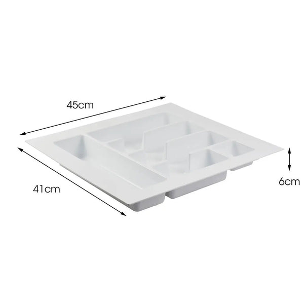 Multi-Purpose Cutlery Tray Insert Trim Fit Space Saver Drawer Organizer Deals499