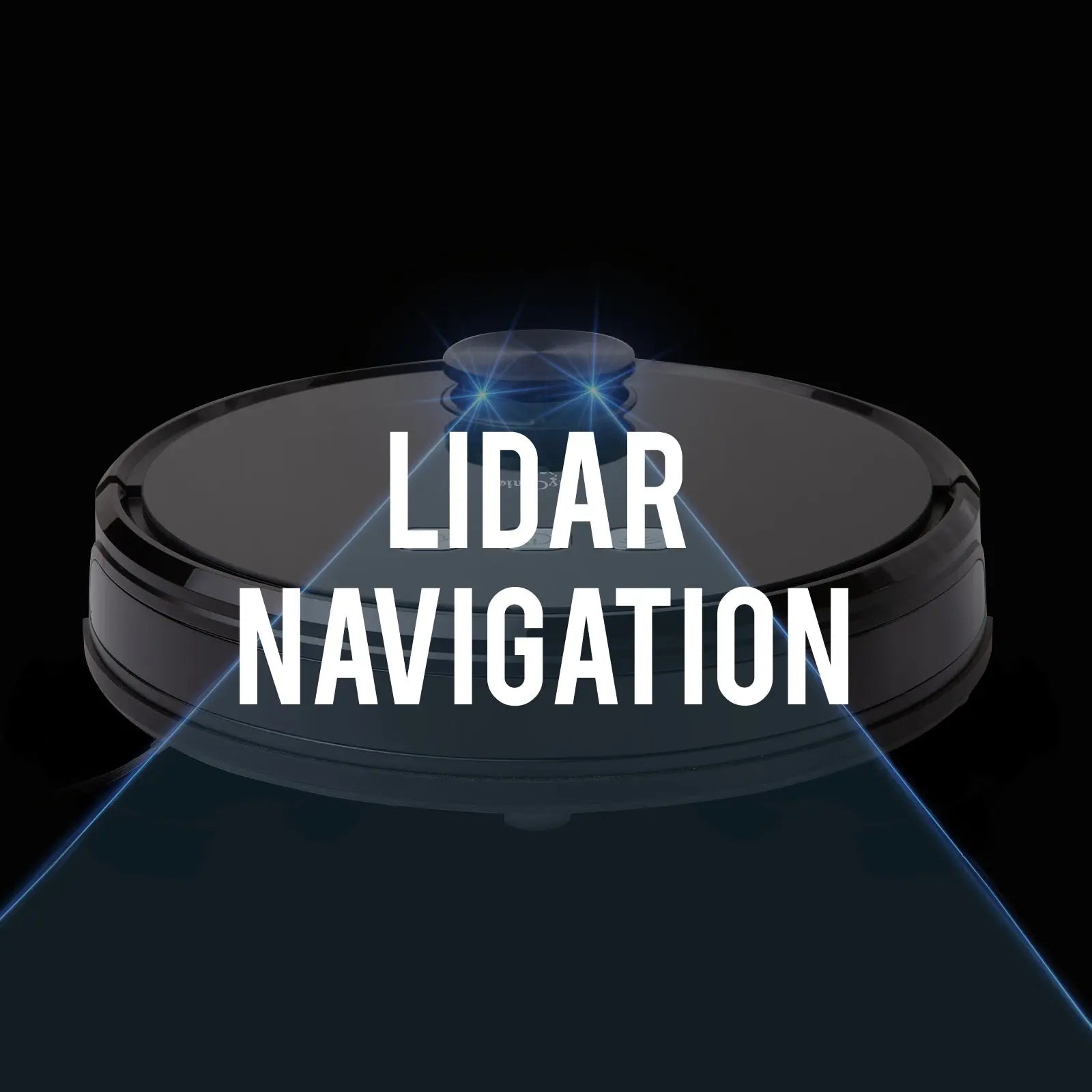 MyGenie Laser Smart Pro IQ 360 Robot Vacuum Cleaner Black WIFI Remote Control Deals499