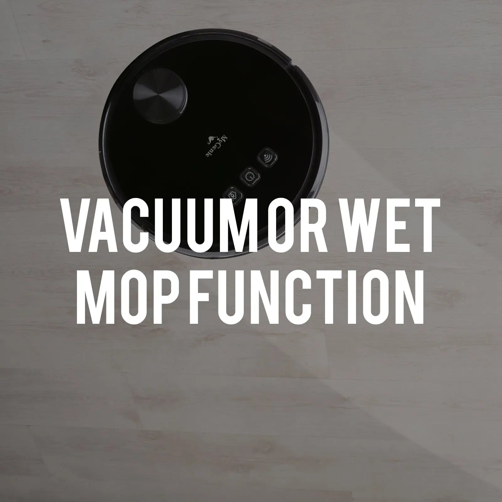 MyGenie Laser Smart Pro IQ 360 Robot Vacuum Cleaner Black WIFI Remote Control Deals499