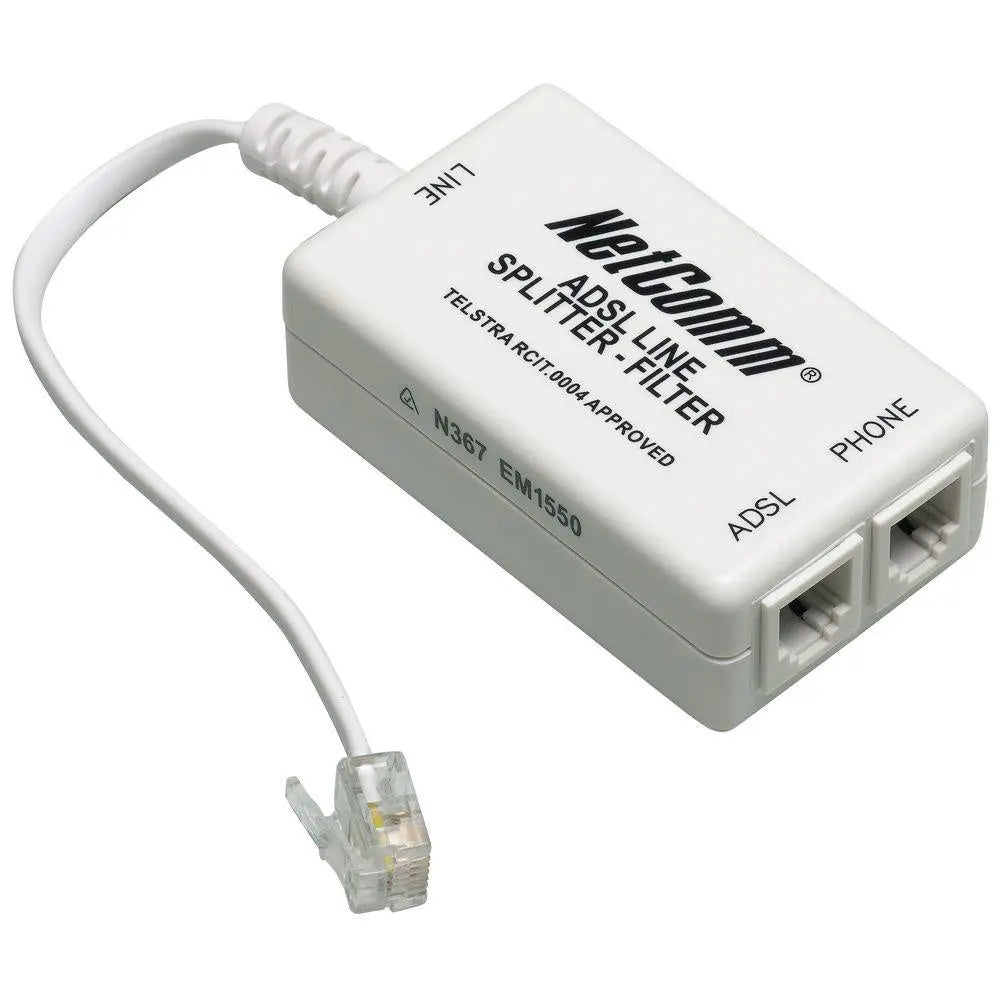 Netcomm EM1550 ADSL2+ In line Splitter (LS) NETCOMM