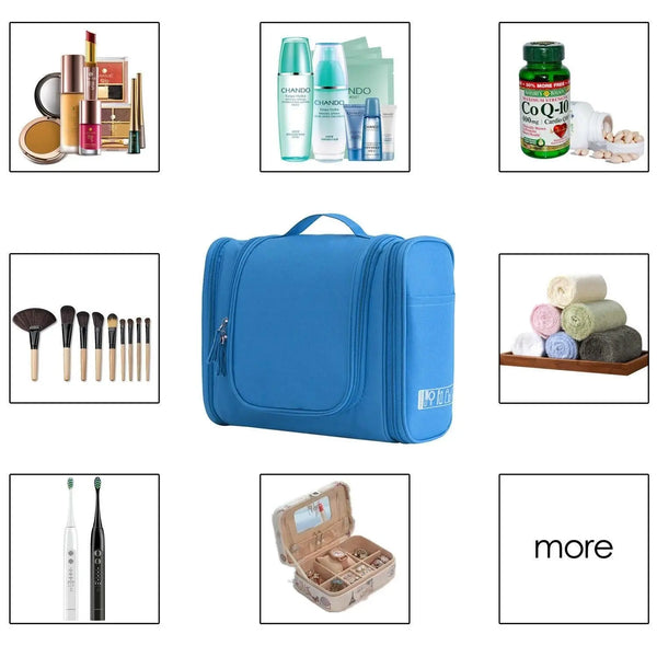New Travel Cosmetic Makeup Bag Toiletry Case Folding Storage Large Bag Organiser Deals499