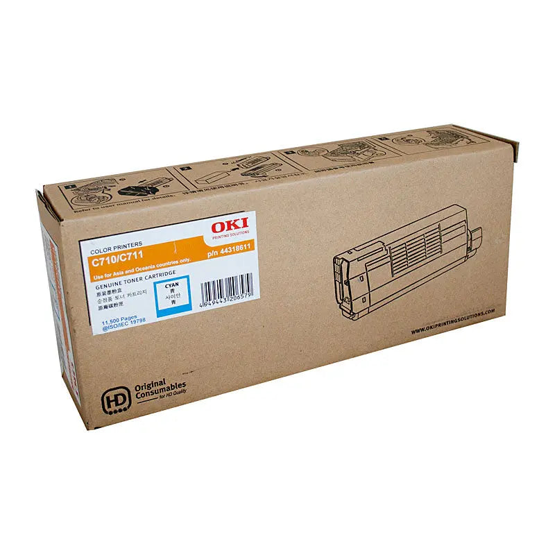 OKI C710N/C711N Cyan Toner OKI