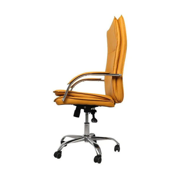 Office Chair Gaming Chairs Racing Executive PU Leather Seat Executive Computer Ginger Deals499