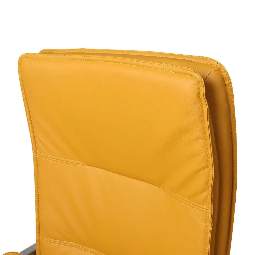 Office Chair Gaming Chairs Racing Executive PU Leather Seat Executive Computer Ginger Deals499