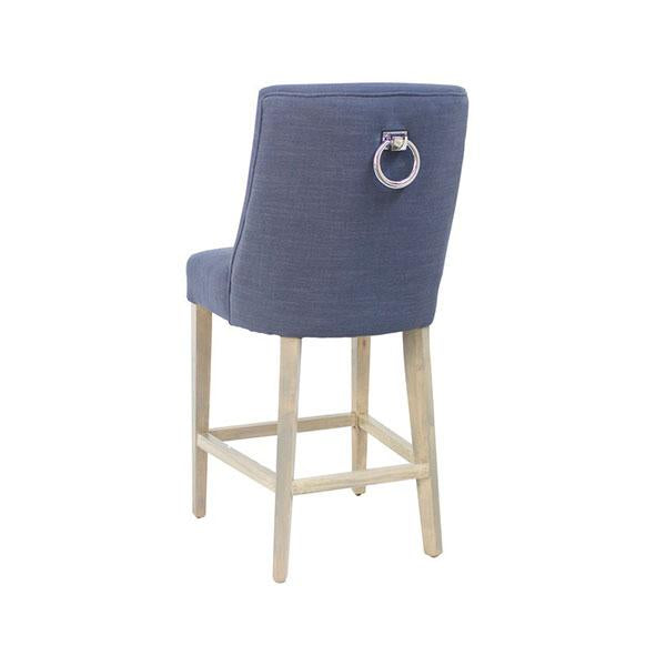 Ophelia Barstool Navy Blue Amethyst Hera