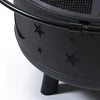 Outdoor Fire Pit BBQ Portable Wood Camping Fireplace Heater Patio Garden Grill Deals499