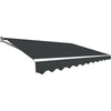 Outdoor Folding Arm Awning Retractable Sunshade Canopy Grey 4.0m x 2.5m Deals499