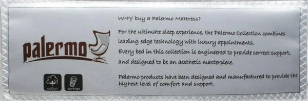 PALERMO Single Bed Mattress Deals499