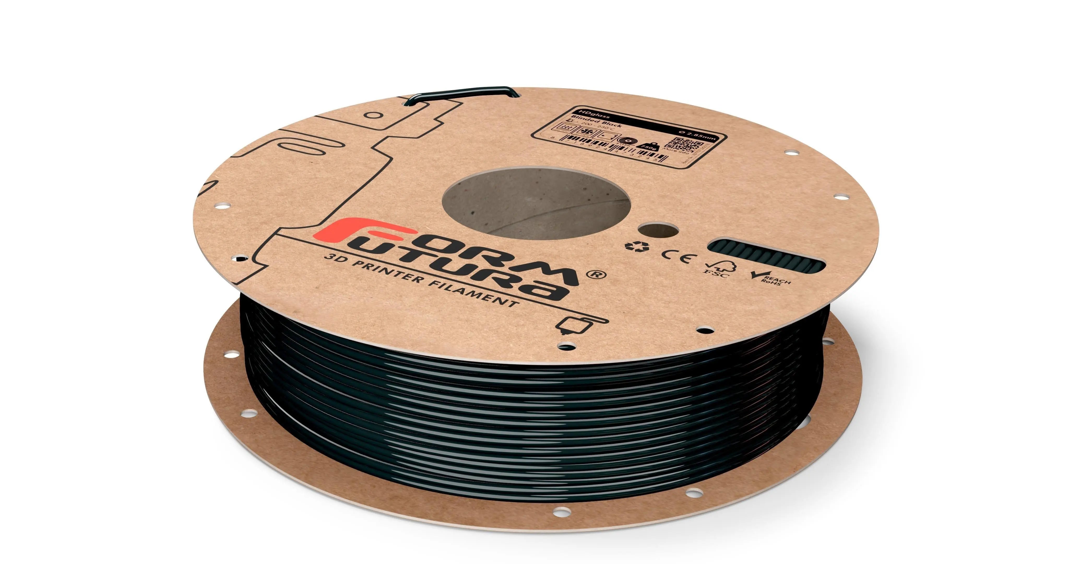 PETG Filament FormFortura HDGlass PETG 3D Printer Filament 50 gram, 750 gram, 2.3 Kg Spools Sizes Deals499