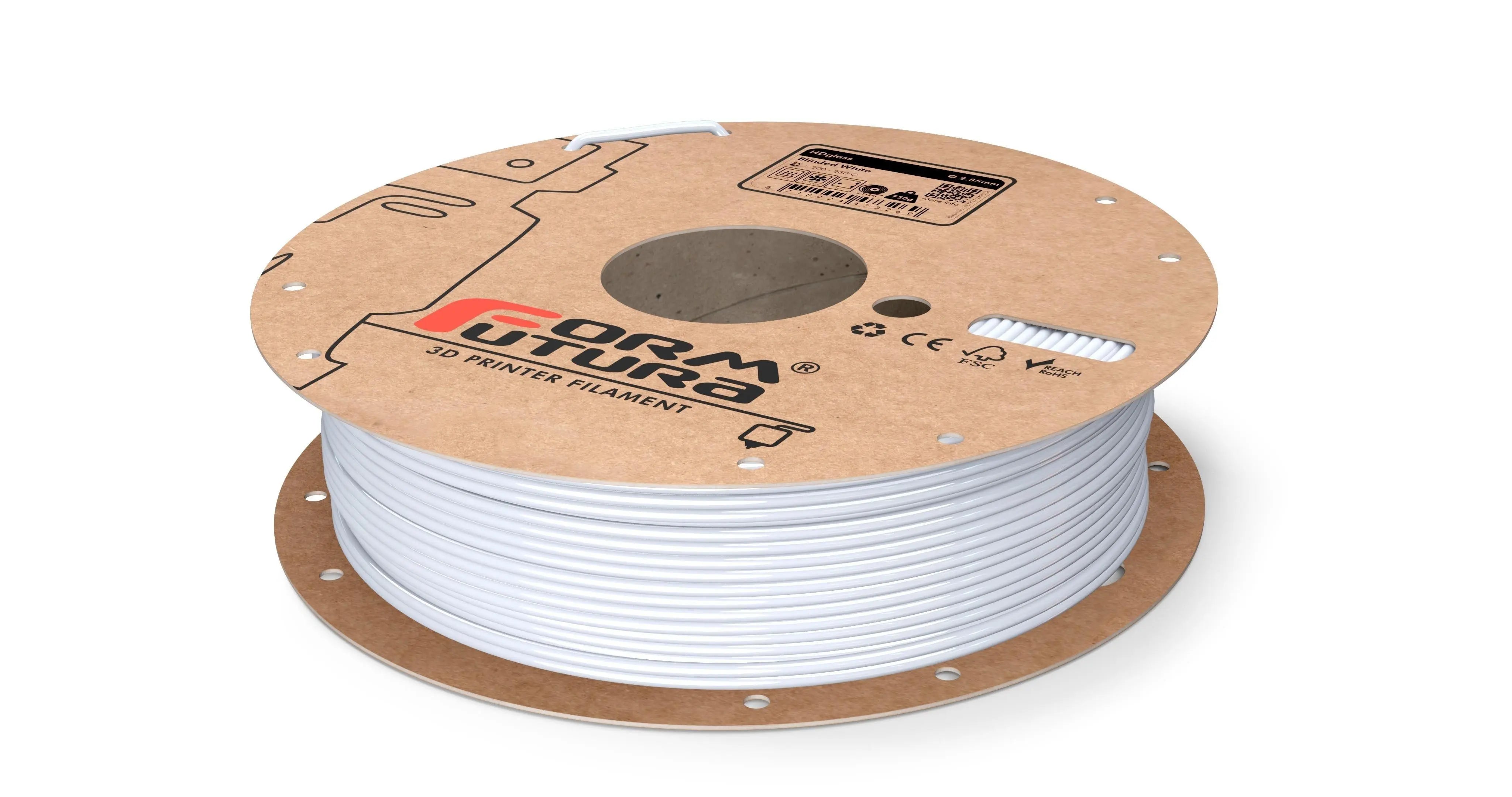 PETG Filament FormFortura HDGlass PETG 3D Printer Filament 50 gram, 750 gram, 2.3 Kg Spools Sizes Deals499