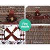 Alfresco 4 Person Picnic Basket Baskets Deluxe Outdoor Corporate Gift Blanket Deals499
