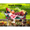 Alfresco Picnic Bag Basket Folding Large Hamper Camping Hiking Insulated Deals499