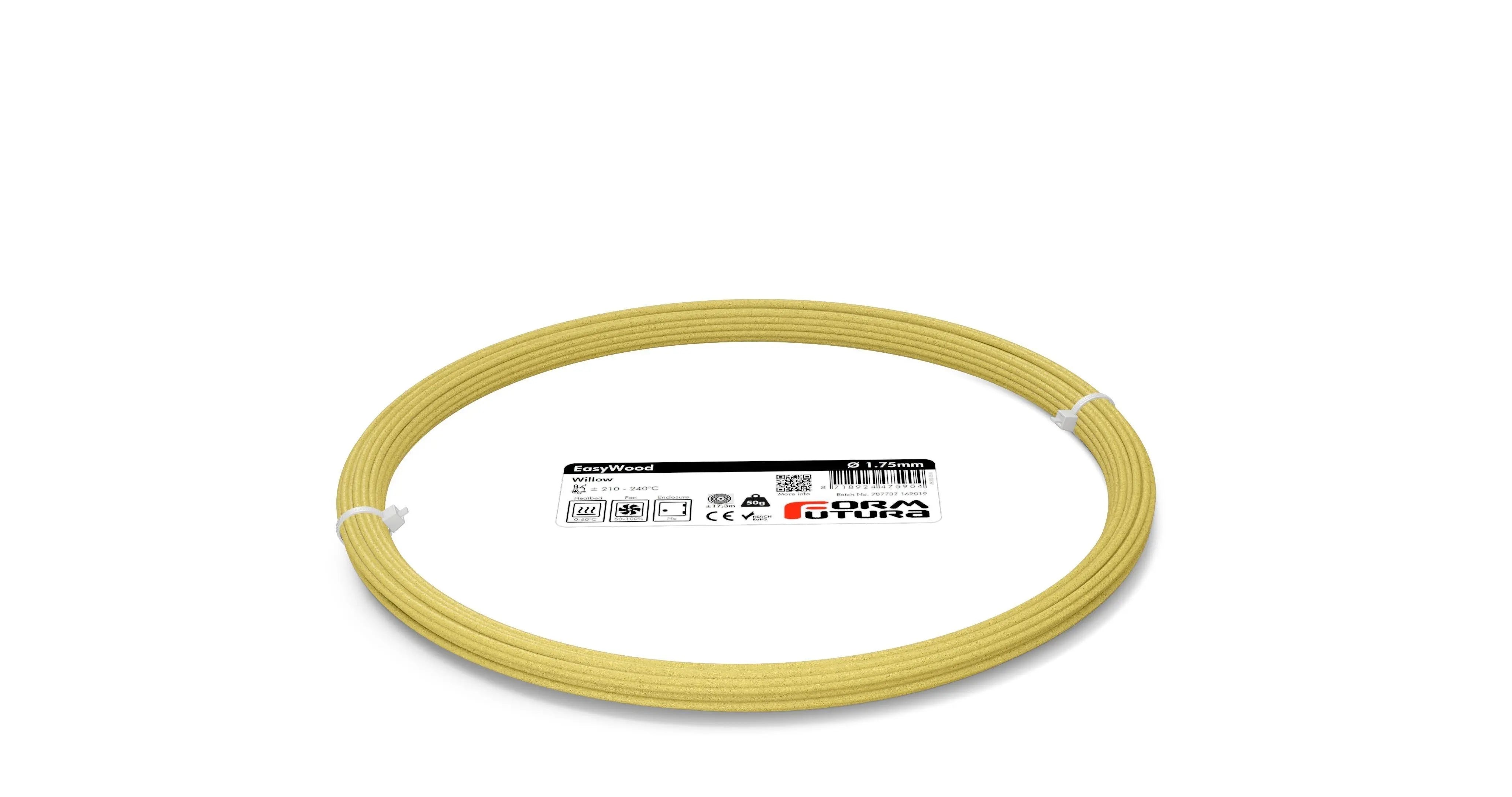 PLA Filament FormFortura EasyWood 3D Printer Filament Deals499