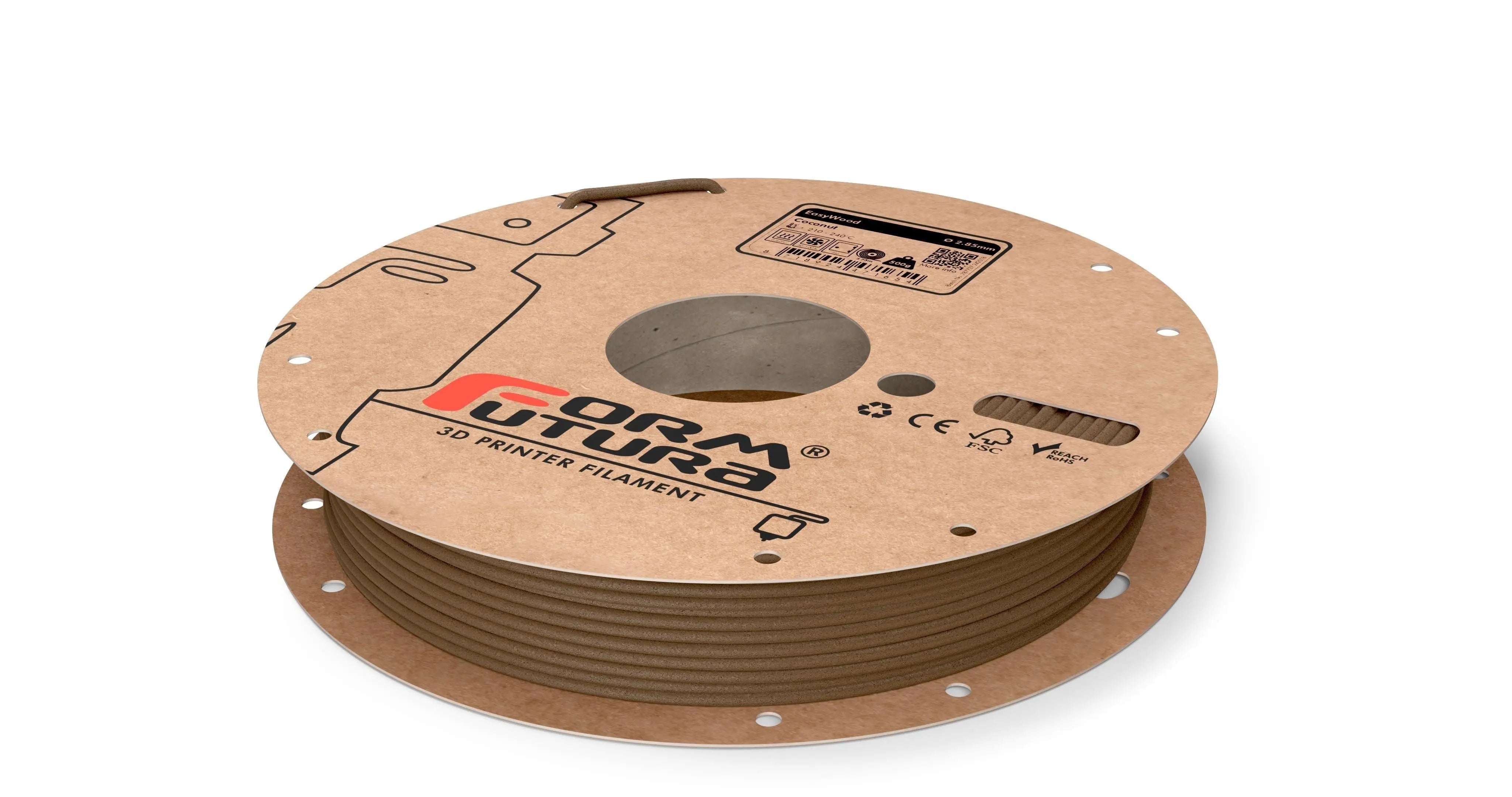 PLA Filament FormFortura EasyWood 3D Printer Filament Deals499