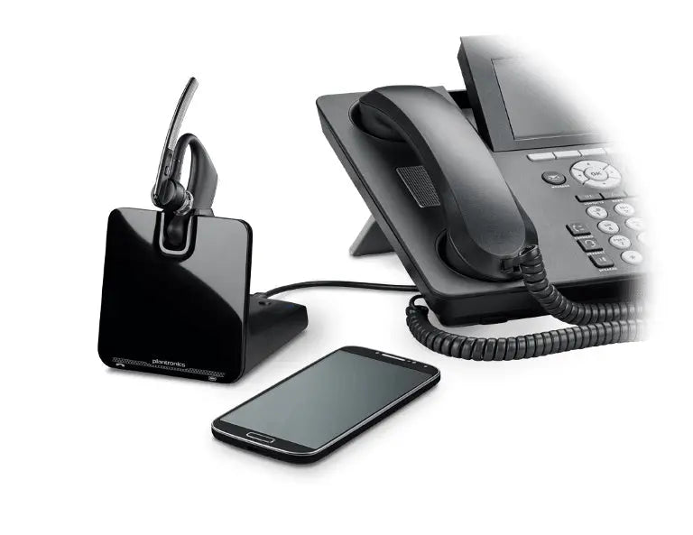 PLANTRONICS VOYAGER LEGEND UC CS B335 OVER-THE-EAR BLUETOO TH HEADSET SYSTEM(DKPNE/MOB) PLANTRONICS