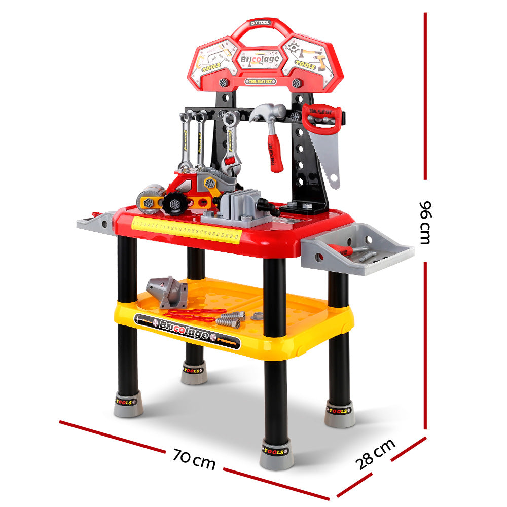 Keezi Kids Workbench Play Set - Red Deals499