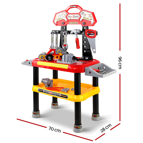 Keezi Kids Workbench Play Set - Red Deals499