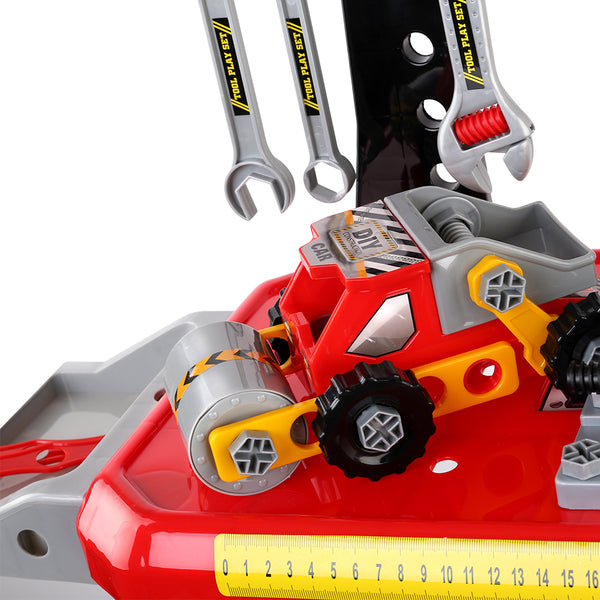 Keezi Kids Workbench Play Set - Red Deals499