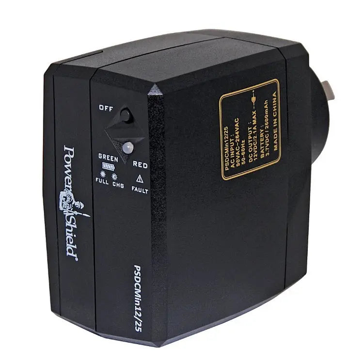 POWERSHIELD DC Mini 12V DC 18W (1.5A) Plug Pack UPS POWERSHIELD