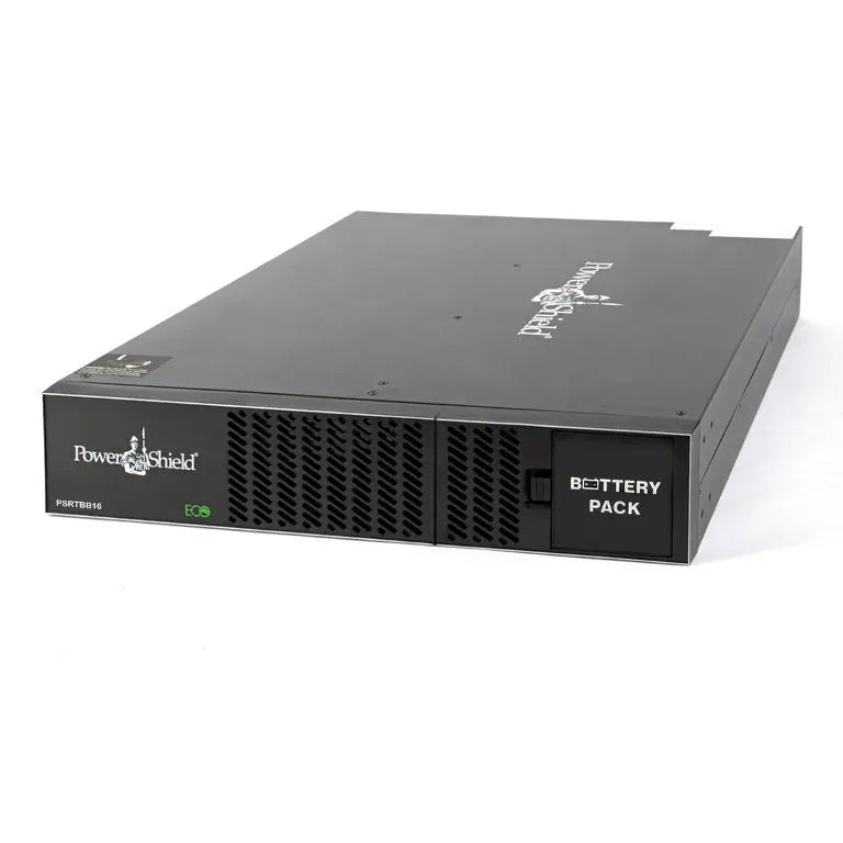 POWERSHIELD PSRTBB16 Rack / Tower (2RU) Battery Bank - Suites PSCERT6000L, PSCERT10KL, Inc 16 x 12V Batteries POWERSHIELD