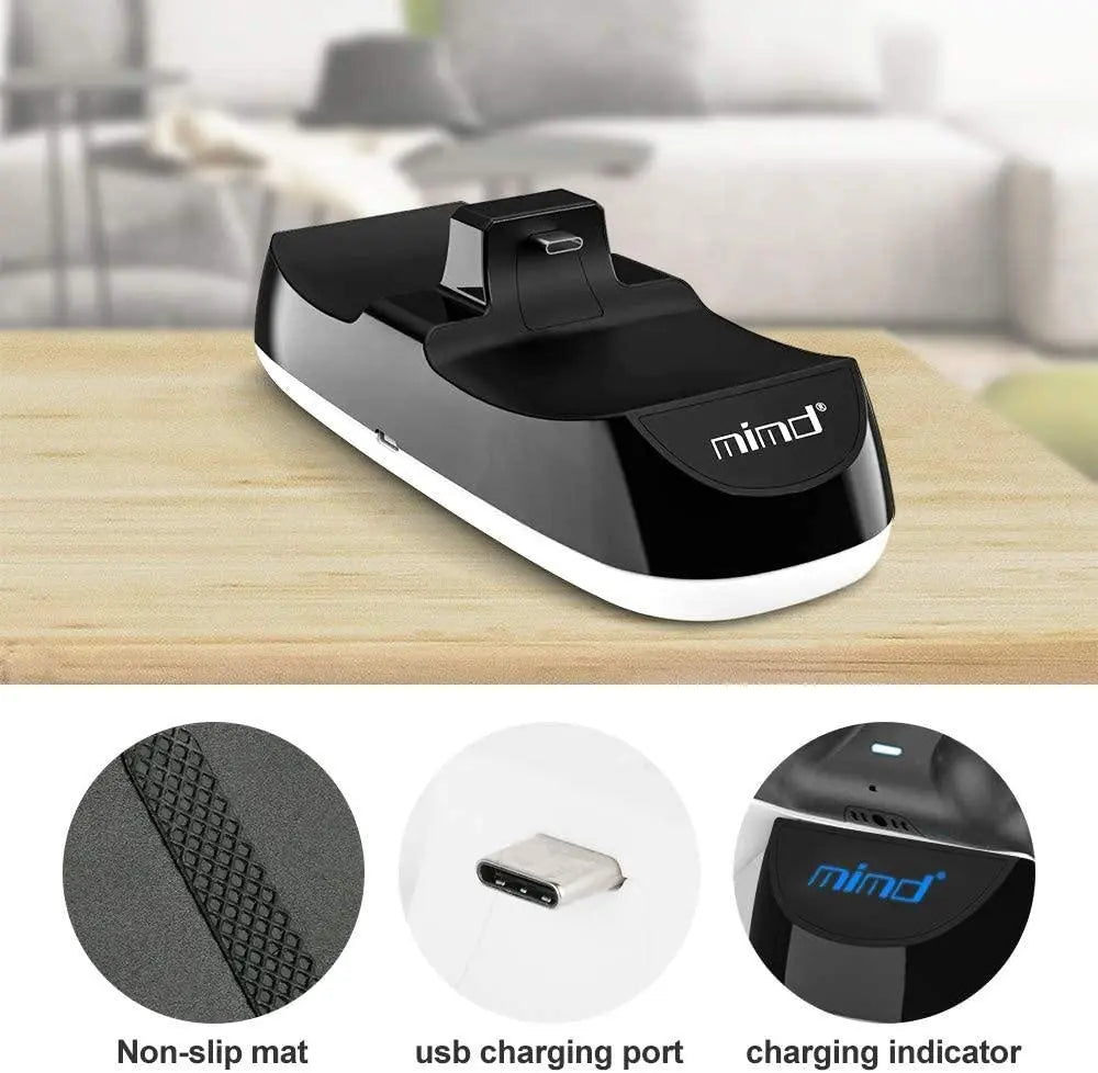 PS5 Charging Dock with USB Charging for 2 Controllers Deals499