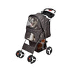 PaWz 4 Wheels Pet Stroller Dog Cat Cage Puppy Pushchair Travel Walk Carrier Pram Deals499