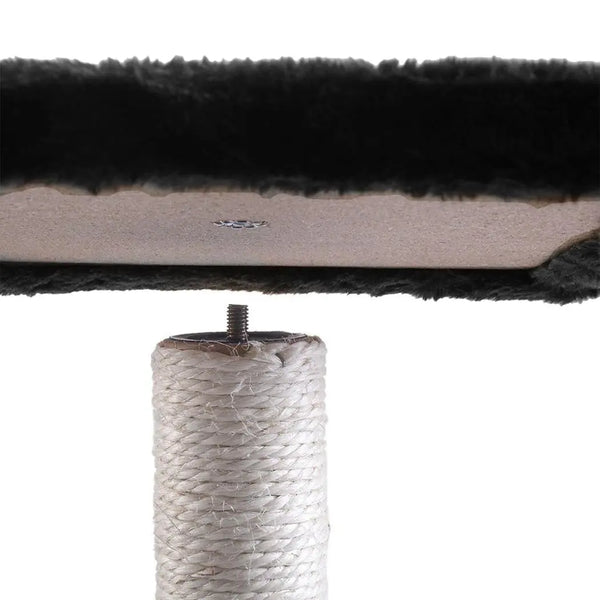 PaWz Cat Scratching Post Tree 0.6M Gym Home Condo Furniture Scratcher Pole Black Deals499