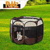 PaWz Dog Playpen Pet Play Pens Foldable Panel Tent Cage Portable Puppy Crate 30" Deals499
