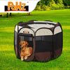 PaWz Dog Playpen Pet Play Pens Foldable Panel Tent Cage Portable Puppy Crate 42" Deals499