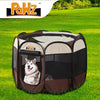 PaWz Dog Playpen Pet Play Pens Foldable Panel Tent Cage Portable Puppy Crate 48" Deals499