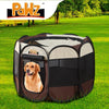 PaWz Dog Playpen Pet Play Pens Foldable Panel Tent Cage Portable Puppy Crate 52" Deals499