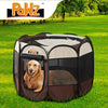 PaWz Dog Playpen Pet Play Pens Foldable Panel Tent Cage Portable Puppy Crate 62" Deals499