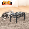 PaWz Dual Elevated Raised Pet Dog Feeder Bowl Stainless Steel Food Water Stand Deals499