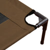 PaWz Heavy Duty Pet Bed Trampoline Dog Puppy Cat Hammock Mesh Canvas S Tan Deals499
