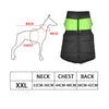 PaWz PaWz Dog Winter Jacket Padded Pet Clothes Windbreaker Vest Coat 2XL Green Deals499