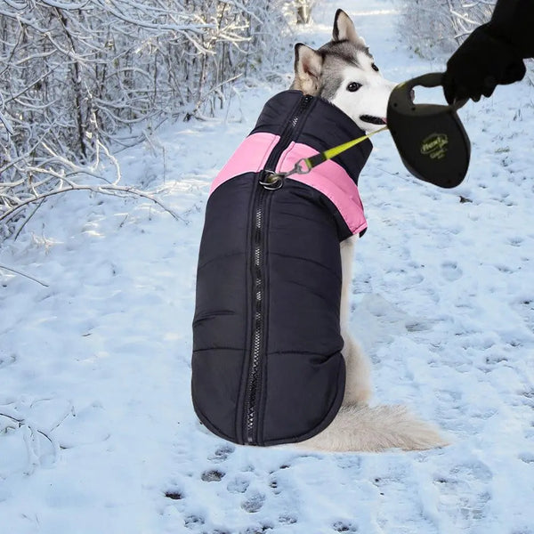 PaWz PaWz Dog Winter Jacket Padded Pet Clothes Windbreaker Vest Coat M Pink Deals499