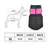 PaWz PaWz Dog Winter Jacket Padded Pet Clothes Windbreaker Vest Coat XL Pink Deals499