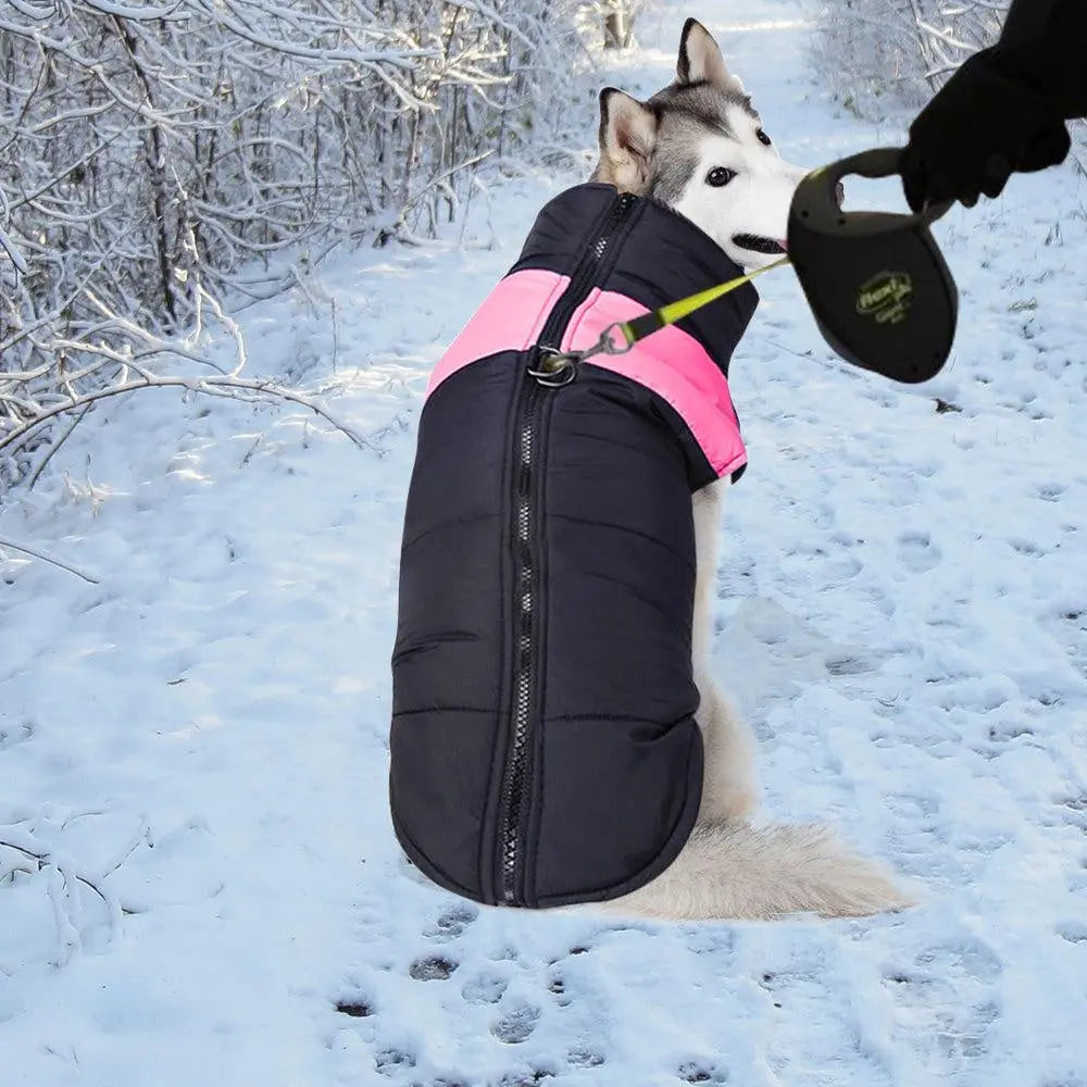 PaWz PaWz Dog Winter Jacket Padded Pet Clothes Windbreaker Vest Coat XL Pink Deals499