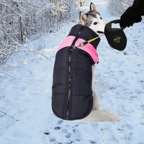 PaWz PaWz Dog Winter Jacket Padded Pet Clothes Windbreaker Vest Coat XL Pink Deals499