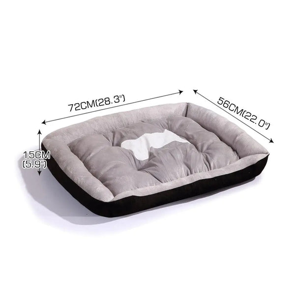 PaWz Pet Bed Dog Beds Bedding Mattress Mat Cushion Soft Pad Pads Mats M Black Deals499