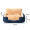 PaWz Pet Bed Dog Puppy Beds Cushion Pad Pads Soft Plush Cat Pillow Mat Blue 3XL Deals499