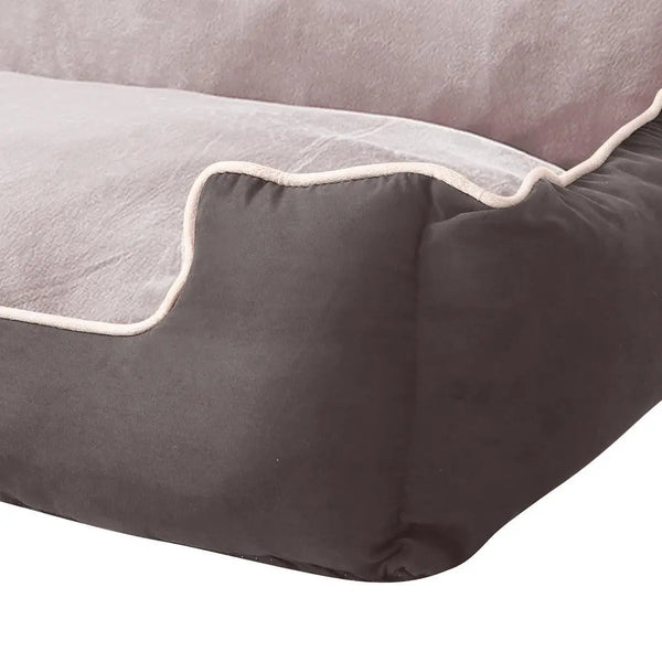 PaWz Pet Bed Dog Puppy Beds Cushion Pad Pads Soft Plush Cat Pillow Mat Grey 3XL Deals499